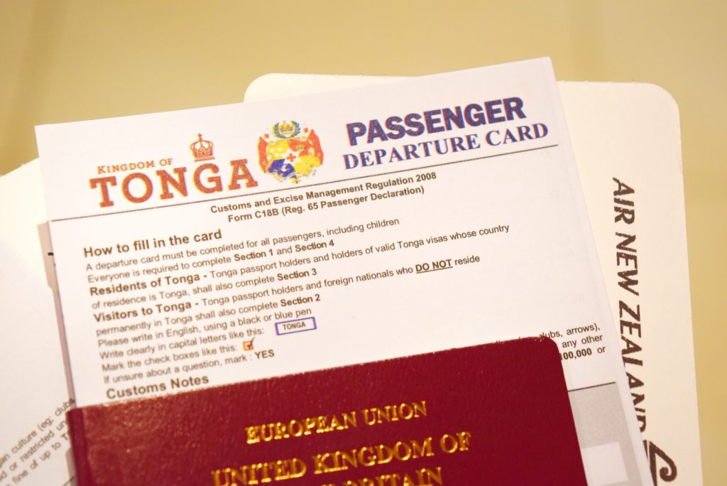 Leaving Tonga: Departure Tips & Checklist